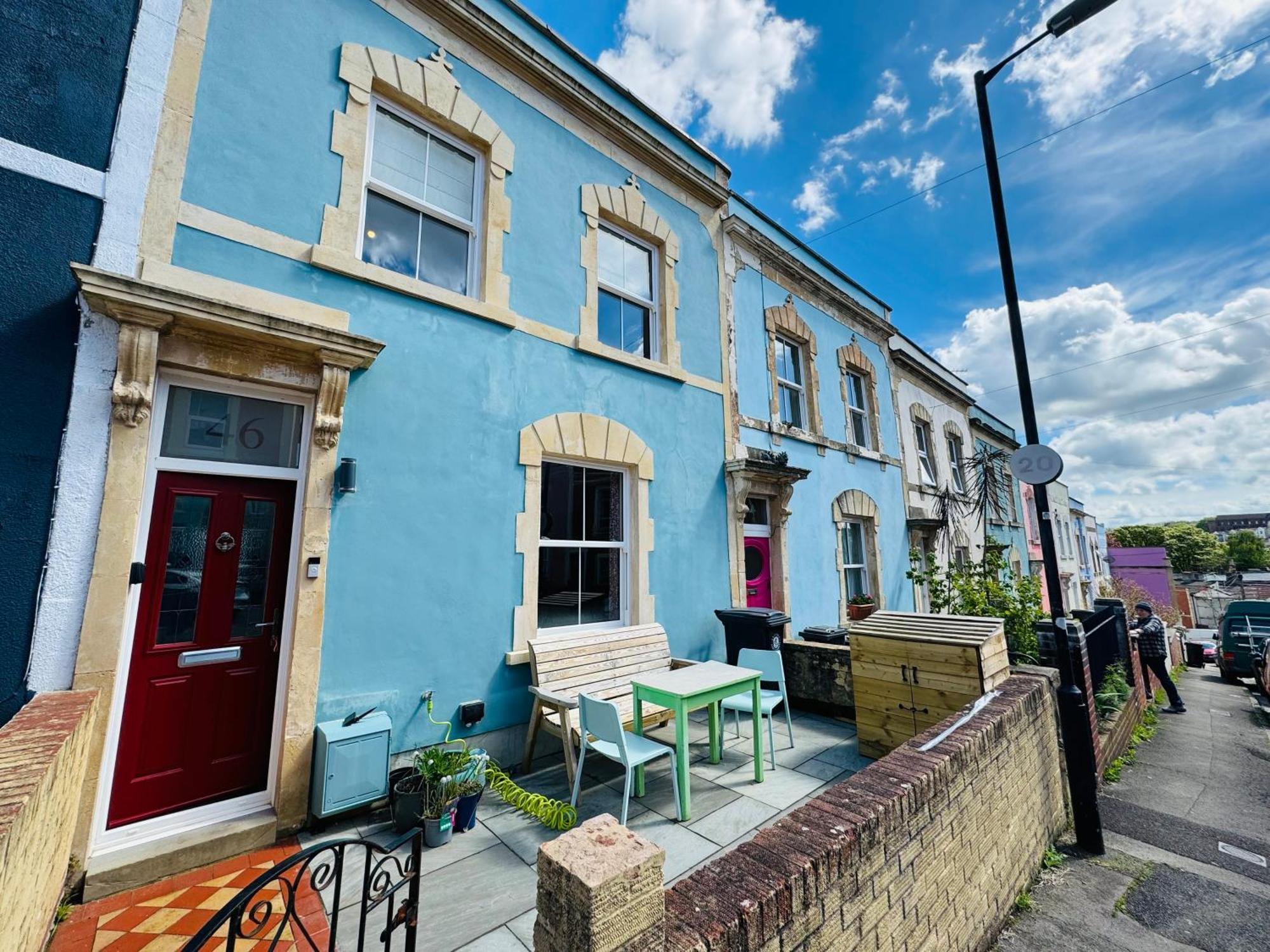 Modern & Vintage Inspired Home In Old Totterdown Bristol Eksteriør bilde
